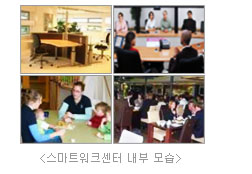 스마트워크센터 내부 모습